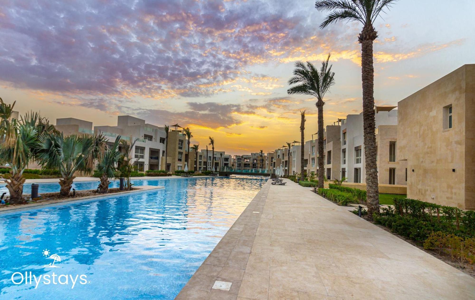 Ollystays Mangroovy Seaview 2Br Beach And Pool Free Access Hurghada Buitenkant foto